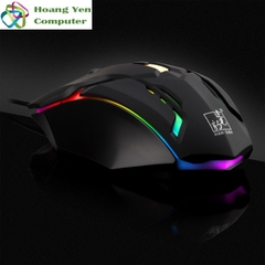 Chuột Có Dây Chasing Leopard K2 Led 7 Màu Đơn Sắc, 1600DPI - BH 12 Tháng
