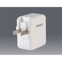 Cốc Sạc Nhanh Pisen Cho IPad 2.4A 2 Cổng USB - BH 1 năm chính hãng