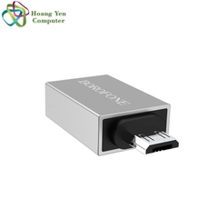 Đầu Chuyển OTG USB 3.0 Borofone BV2 BV3 (Cổng MICRO USB Hoặc TYPE C) - BH 12 tháng 1 đổi 1