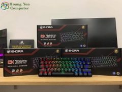 Bàn Phím Cơ Mini E-Dra EK361W LED RGB Kết Nối Bluetooth hoặc Cắm Dây - BH 2 Năm Chính Hãng