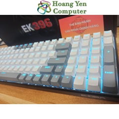 Bàn Phím Cơ E-Dra EK396 Đèn Led RGB (HUANO Switch) - BH 2 Năm Chính Hãng - Hoàng Yến Computer