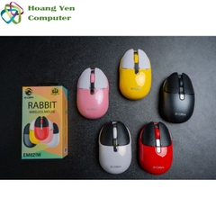 Chuột Không Dây Bluetooth E-Dra EM621W Rabbit (Click Không Tiếng Động, 1600DPI) - BH Chính Hãng 24 Tháng