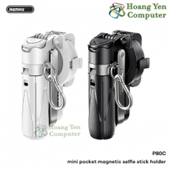 Gậy Chụp Hình Remax P80 Mini Kiêm Tripod. Nút Bluetooth - BH 12 Tháng - Hoàng Yến Computer