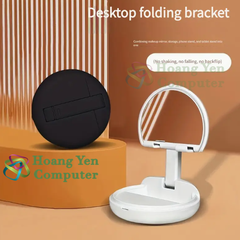 Giá Đỡ Điện Thoại Kiêm Gương Soi Mini - Gấp Gọn Tiện Lợi - Hoàng Yến Computer