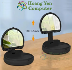 Giá Đỡ Điện Thoại Kiêm Gương Soi Mini - Gấp Gọn Tiện Lợi - Hoàng Yến Computer