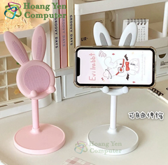 Giá Đỡ Smartphone Hình Tai Thỏ Dễ Thương, Tùy Chỉnh Độ Cao - Hoàng Yến Computer