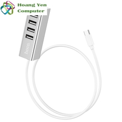 [MẪU MỚI] Hub USB TYPE C 4 cổng Hoco HB1 cho Laptop, điện thoại - BH 1 năm
