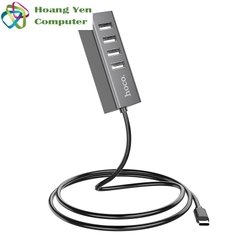 [MẪU MỚI] Hub USB TYPE C 4 cổng Hoco HB1 cho Laptop, điện thoại - BH 1 năm
