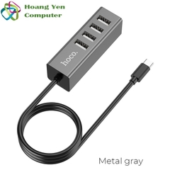 [MẪU MỚI] Hub USB TYPE C 4 cổng Hoco HB1 cho Laptop, điện thoại - BH 1 năm