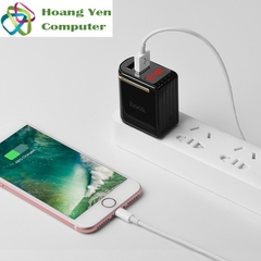 Cốc Sạc Mini 2 Cổng Hoco C39 2.0A - BH 1 Năm Chính Hãng