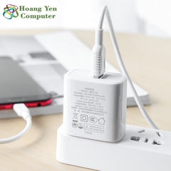 [CÁP MICRO] Bộ Sạc Nhanh Hoco C69 22.5W Sạc Nhanh QC3.0, VOOC, DASH, SUPER CHARGE - BH 1 Năm Chính Hãng
