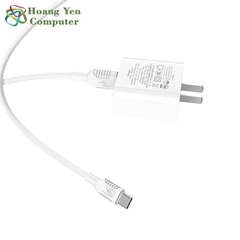 [CÁP TYPE C] Bộ Sạc Nhanh Hoco C69 22.5W Sạc Nhanh QC3.0, VOOC, DASH, SUPER CHARGE - BH 1 Năm Chính Hãng