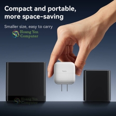 Cốc Sạc Nhanh VOOC Hoco DM-C6 (VOOC 22.5W) - BH 12 Tháng | Cốc Sạc Quick Charge 18W - Hoàng Yến Computer