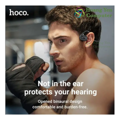 Tai nghe Bluetooth HOCO ES63 – Tai Nghe Thể Thao Air Conduction, Thoái Mái Khi Vận Động – BH 12 Tháng – Hoangyencomputer