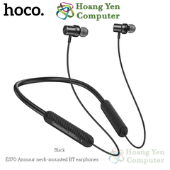 Tai Nghe Bluetooth Hoco ES70 Neckband BT Earphones - Phong Cách Thể Thao, Pin 80h - BH 12 Tháng - Hoàng Yến Computer
