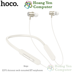 Tai Nghe Bluetooth Hoco ES70 Neckband BT Earphones - Phong Cách Thể Thao, Pin 80h - BH 12 Tháng - Hoàng Yến Computer