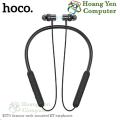 Tai Nghe Bluetooth Hoco ES70 Neckband BT Earphones - Phong Cách Thể Thao, Pin 80h - BH 12 Tháng - Hoàng Yến Computer