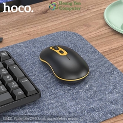 Chuột Không Dây HOCO GM21 - 1600DPI, 4 Nút, 2.4Ghz Cho PC, Laptop - Chính hãng Hoco - Hoàng Yến Computer