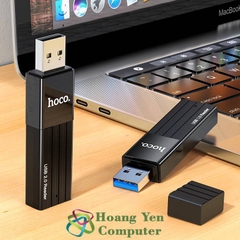 Đầu Đọc Thẻ Nhớ Hoco HB20 (Hổ Trợ Đọc Thẻ Micro SD, SD)  - BH 1 Năm Chính Hãng