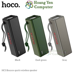 Loa Bluetooth HOCO HC3 V5.0 Âm Thanh Lớn Rõ, IPX4, Pin 2400mAh, Cổng Gắn USB, Thẻ Nhớ - BH 1 Năm - Hoàng Yến Computer