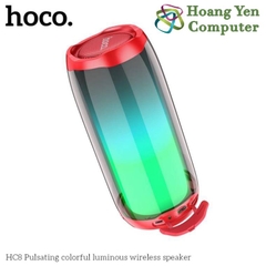 Loa Bluetooth Hoco HC8 Âm Thanh 360, Đèn Led RGB Đổi Màu Cực Đẹp - Chính Hãng BH 12 Tháng - Hoàng Yến Computer