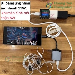 Bộ chuyển đổi âm thanh Hoco LS39 Type-C To Type-C + 3.5mm - Hoangyencomputer
