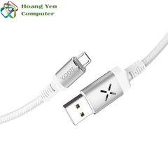 Cáp Sạc Nhanh MICRO USB Hoco U63 Cho Android Có Cảm Led Cảm Biến Âm Thanh - BH 1 Năm