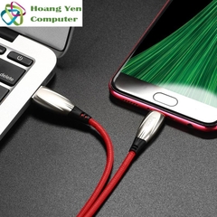 Cáp Sạc MICRO USB Hoco U71 Cho Android Dây Dù 1.2M - BH 1 Năm Chính Hãng (MÀU SẮC NGẪU NHIÊN)