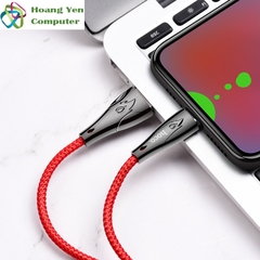 Cáp Sạc Nhanh MICRO USB Hoco U75 Đầu Nam Châm Hít Dài 1.2M Cho Android - BH 1 Năm