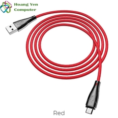 Cáp Sạc Nhanh MICRO USB Hoco U75 Đầu Nam Châm Hít Dài 1.2M Cho Android - BH 1 Năm