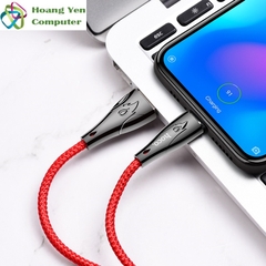 Cáp Sạc Nhanh TYPE C Hoco U75 Đầu Nam Châm Hít Dài 1.2M Cho Android - BH 1 Năm
