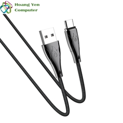 Cáp Sạc Nhanh TYPE C Hoco U75 Đầu Nam Châm Hít Dài 1.2M Cho Android - BH 1 Năm