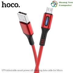 Cáp Sạc Nhanh MICRO USB Hoco U79 Dây Dù Dài 1.2M - BH 6 Tháng 1 đổi 1 (MÀU SẮC NGẪU NHIÊN)