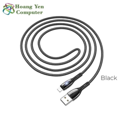 Cáp Sạc IPhone IPad Hoco U89 Đầu Lightning Dây Dù 1.2M - BH 1 Năm Chính Hãng (MÀU SẮC NGẪU NHIÊN)