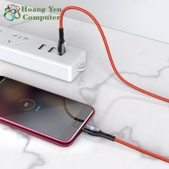 Cáp Sạc MICRO USB Hoco U89 Cho Android Dây Dù 1.2M - BH 1 Năm Chính Hãng (MÀU SẮC NGẪU NHIÊN)