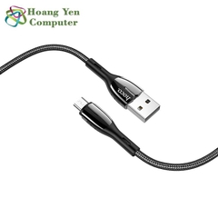 Cáp Sạc MICRO USB Hoco U89 Cho Android Dây Dù 1.2M - BH 1 Năm Chính Hãng (MÀU SẮC NGẪU NHIÊN)