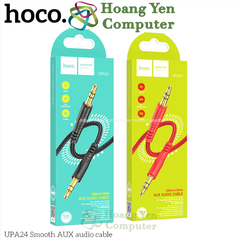 Cáp Chuyển Âm Thanh 2 Đầu 3.5mm Hoco UPA24 1m - BH 1 Đổi 1 - Hoàng Yến Computer