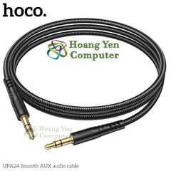 Cáp Chuyển Âm Thanh 2 Đầu 3.5mm Hoco UPA24 1m - BH 1 Đổi 1 - Hoàng Yến Computer