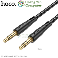 Cáp Chuyển Âm Thanh 2 Đầu 3.5mm Hoco UPA24 1m - BH 1 Đổi 1 - Hoàng Yến Computer