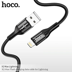 Cáp Sạc LIGHTNING Hoco X2 MAX Dây Dù Chông Đứt cho IPHONE IPAD - BH 3 tháng 1 đổi 1 (MÀU SẮC NGẪU NHIÊN)