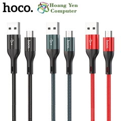 Cáp Sạc Nhanh MICRO USB Hoco X2 MAX Dây Dù Chông Đứt cho ANDROID - BH 3 tháng 1 đổi 1 (MÀU SẮC NGẪU NHIÊN)