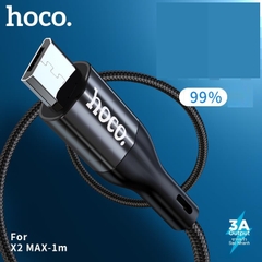 Cáp Sạc Nhanh MICRO USB Hoco X2 MAX Dây Dù Chông Đứt cho ANDROID - BH 3 tháng 1 đổi 1 (MÀU SẮC NGẪU NHIÊN)