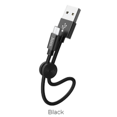 Cáp Sạc MICRO USB Hoco X35 Dài 25CM Dây Dù Cho Android - BH 12 Tháng 1 đổi 1 (MÀU SẮC NGẪU NHIÊN)