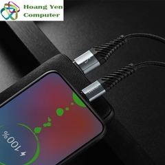 [1M] Cáp Sạc MICRO USB Hoco X38 Dài 1M Dây Dù Cho Android - BH 12 Tháng 1 đổi 1 (MÀU SẮC NGẪU NHIÊN)