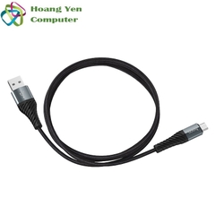 [1M] Cáp Sạc MICRO USB Hoco X38 Dài 1M Dây Dù Cho Android - BH 12 Tháng 1 đổi 1 (MÀU SẮC NGẪU NHIÊN)