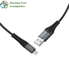 [1M] Cáp Sạc MICRO USB Hoco X38 Dài 1M Dây Dù Cho Android - BH 12 Tháng 1 đổi 1 (MÀU SẮC NGẪU NHIÊN)