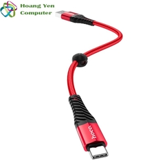 Cáp Sạc TYPE C Hoco X38 Dài 25CM Dây Dù Cho Android - BH 12 Tháng 1 đổi 1 (MÀU SẮC NGẪU NHIÊN)