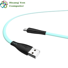 Cáp Sạc MICRO USB Hoco X42 Dây Silicon Mềm Dẻo Chống Cháy Dài 1M - BH 1 Năm