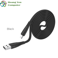 Cáp Sạc MICRO USB Hoco X42 Dây Silicon Mềm Dẻo Chống Cháy Dài 1M - BH 1 Năm