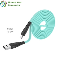 Cáp Sạc MICRO USB Hoco X42 Dây Silicon Mềm Dẻo Chống Cháy Dài 1M - BH 1 Năm